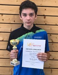 Moritz Roth qualifiziert sich für die BaWü-TOP-24-Rangliste in Ilsfeld