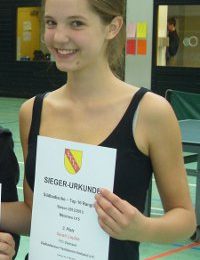 Sarah Lauble für Baden-Württemberg-Rangliste „Top 24“ qualifiziert