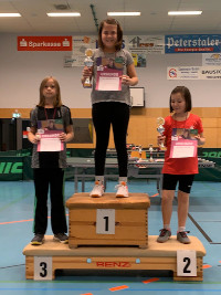 Lena Messuti qualifiziert sich für den Verbandsentscheid der Mini-Meisterschaften