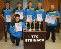 Treppchenplätze für den TTC Steinach