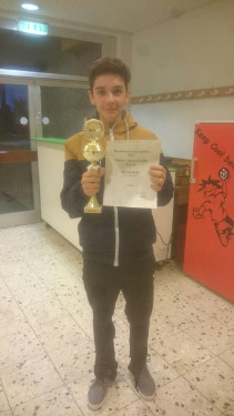 Moritz Roth neuer Bezirksmeister in der Herren D Klasse