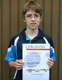 Aljoscha Gühr bei den bei den BaWü TOP 24