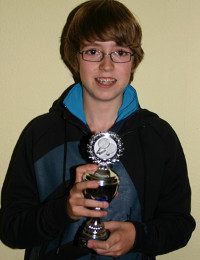 Aljoscha Gühr bei der U13-Rangliste in Weingarten