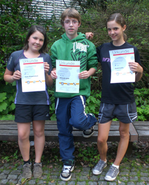 Aljoscha, Linda und Sarah bei dern BaWü TOP 24 in Reutlingen Aljoscha, Linda und Sarah bei dern BaWü TOP 24 in Reutlingen