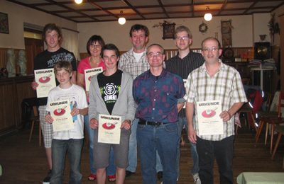 Spielerehrungen bei der Generalversammlung Spielerehrungen bei der Generalversammlung