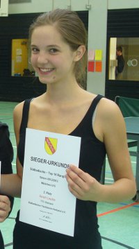 Sarah Lauble für Baden-Württemberg-Rangliste „Top 24“ qualifiziert