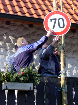 Ehrenmitglied Josef Mellert feiert seinen 70zigsten Geburtstag