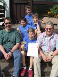 1. Platz beim Oberschulamtsfinale in Wurmlingen