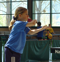 Jana Neumaier bei den BaWü U15 in Odenheim