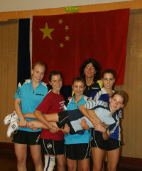 Jana Neumaier im Sommer-Trainingslager in China