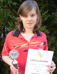 Franziska Lauble bei den TOP 24 in Furtwangen